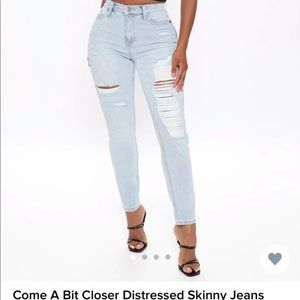 High Rise Skinny Jeans